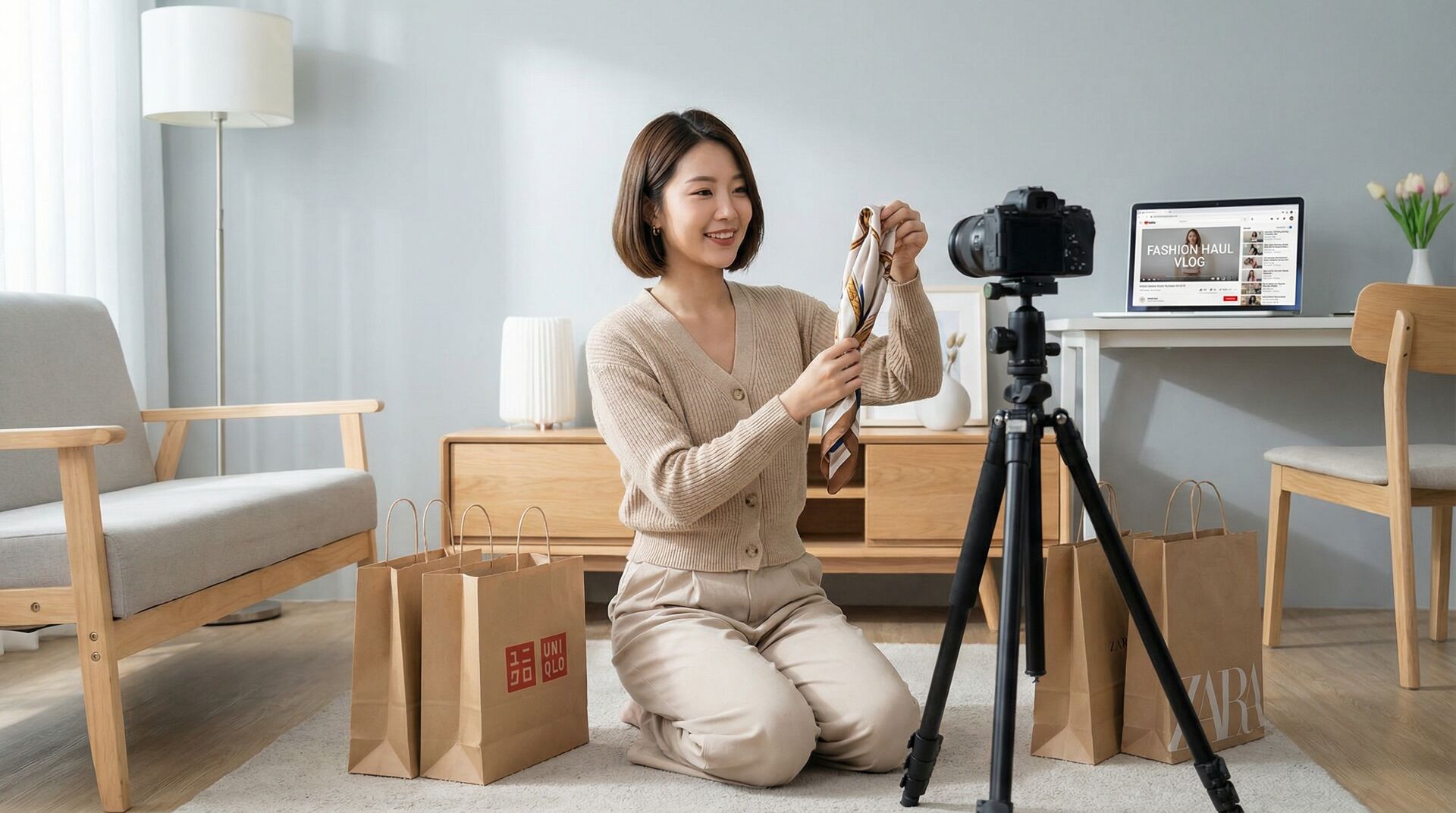 国产自拍穿搭视频